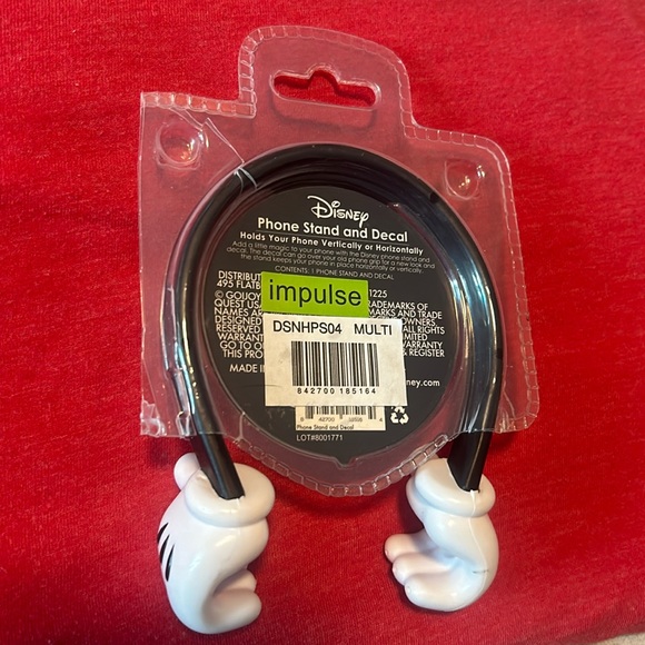 NWT DISNEY MINNIE MOUSE PHONE STAND & DECAL COMBO❤️ - Picture 6 of 6